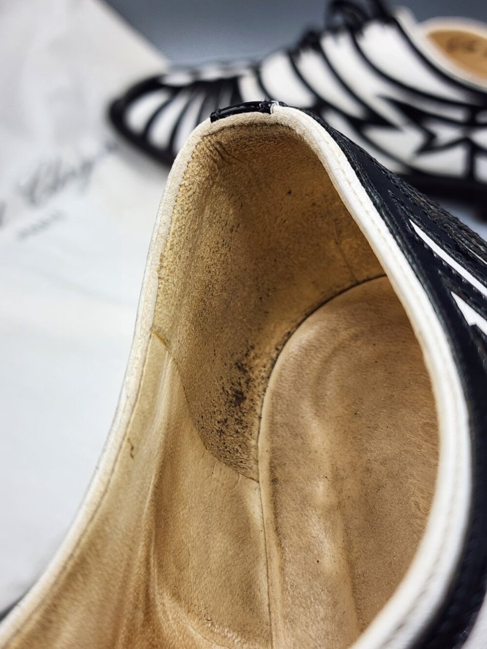 ROBERT CLERGERIE "The Jade" Graphic Star Oxfords 39 US 8.5 - Picture 13 of 16